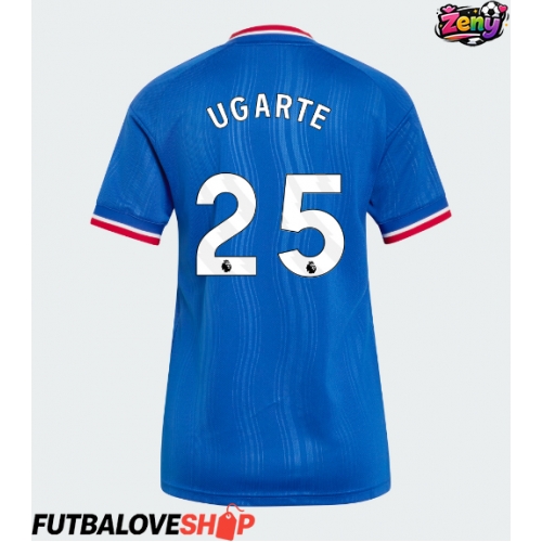 Dres Manchester United Manuel Ugarte #25 Preč pre Ženy 2026-27 Krátky Rukáv